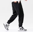 画像4: Men's men and women corduroy leggings pants sports trousers casual pants Sweat pants　ユニセックス男女兼用コーデュロイパンツ　ジョガーパンツ (4)