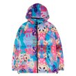 画像1:  Unisex  new trend hip-hop Smile graffiti padded down jacket Hoodie　 ユニセックス 男女兼用スマイルグラフィックプリントダウンフーディーパーカー (1)