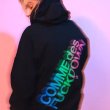 画像3: SSUR PLUS COMME des FUCKDOWN Rainbow logo Hoodie ユニセックス 男女兼用   サー コムデファックダウン レインボー 虹 ロゴ スウェット パーカー フーディ (3)