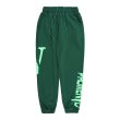 画像1: Men's men and women Vlone green sports trousers casual pants Sweat pants　ユニセックスパンツ男女兼用レタープリントスウェットパンツ　ジョガーパンツ (1)