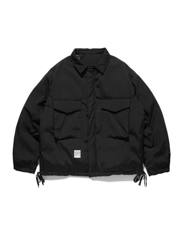 画像4: men and women three-dimensional pocket warm jacket high street down jacket  ユニセックス 男女兼用 立体ポケットダウンコートジャケット ブルゾンスタジャン (4)