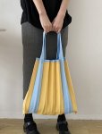 画像5: Woman’s  Tangtang bag /PLEATS pleated temperament commuter all-match one-shoulder handbag casual simple chic femalebag　ワンショルダー プリーツトートショルダータンタンバッグバッグ　 (5)