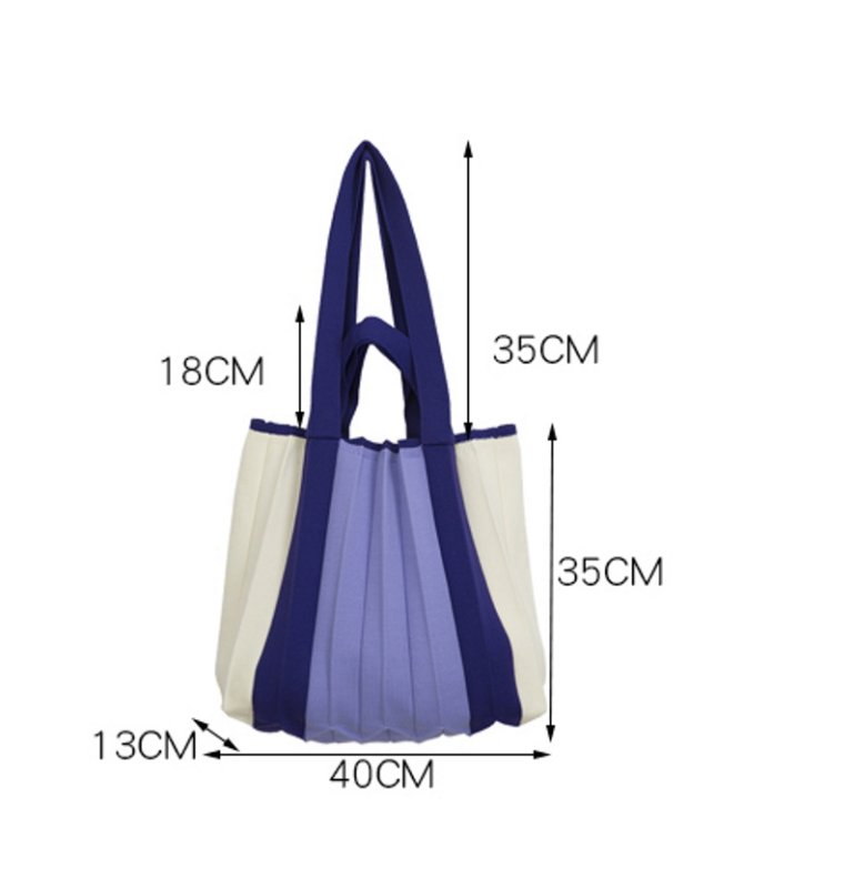 画像10: Woman’s  Tangtang bag /PLEATS pleated temperament commuter all-match 2WAY shoulder tote handbag casual simple chic femalebag 2wayプリーツトートショルダータンタンバッグ (10)