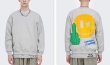 画像7: unisex Cactus Miles Roy Logo Foam Font Casual Sweater  ユニセックス 男女兼用サボテンスマイリー スマイルプリントトレーナー　セーター　プルオーバー (7)