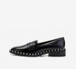 画像12: women's pearl low-heel loafers pump Shoes    フラットレザーパールローヒール ローファー パンプス   シューズ  (12)