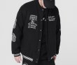 画像6: embroidered tooling jacket  men and women Stadium jumper ユニセックス 男女兼用刺繍付きユニフォームスタジアムジャンパー ジャケット ブルゾン スタジャン (6)