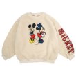 画像1: Women's  DISNEY MINNIE AND MICKEY MOUSE Fleece Lamb Hair Pulloverミッキー ＆ ミニー 長袖  フリース モコモコ ファー トレーナー プルオーバー　 (1)