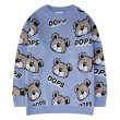 画像2: men and women bear cartoon sweater Pullover   ベアー 熊編み込みセーター ユニセックス 男女兼用 (2)