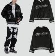 画像7: Fur Stadium Jumper Embroidery baseball uniform jacket  ユニセックス 男女兼用ファーレターロゴ刺繍スタジアムジャンパー  ジャケット  ブルゾン スタジャンmen and women Stadium jumper  ユニセックス 男女兼用レターロゴ刺繍スタジアムジャンパー  ジャケット  ブルゾン スタジャン (7)