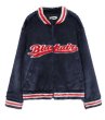 画像2: Fur Stadium Jumper Embroidery baseball uniform jacket  ユニセックス 男女兼用ファーレターロゴ刺繍スタジアムジャンパー  ジャケット  ブルゾン スタジャンmen and women Stadium jumper  ユニセックス 男女兼用レターロゴ刺繍スタジアムジャンパー  ジャケット  ブルゾン スタジャン (2)