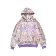 画像2: Paisley zip-up hoodie Hooded sweater  Parker Trainer  　ペイズリー柄ジップアップパーカー フー ディ　スエット　男女兼用　 (2)