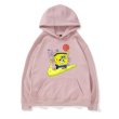 画像13: SpongeBob Hooded sweater loose hood  Parker Trainer  スポンジボブ　ロゴフーディパーカー　スエット　男女兼用　 (13)