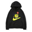 画像1: SpongeBob Hooded sweater loose hood  Parker Trainer  スポンジボブ　ロゴフーディパーカー　スエット　男女兼用　 (1)