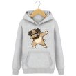 画像5: Dance Dog Print men's and women's sports sweatshirt hoodie   オーバーサイズ ユニセックス 男女兼用ダンシングドック犬プリント  フーディ パーカー (5)
