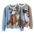 画像7: Lady and the Tramp Sequin sweater pullover  　わんわん物語 Lady and the Tramp 編み込みスパンコールセーター　プルオーバー (7)