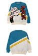 画像3: Popeye vintage print pullover Loose Sweater  ポパイ ヴィンテージ風 ルーズ  セーター 男女兼用　ユニセックス (3)