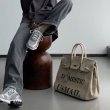 画像3: DOMESTIC UsMAIL Canvas tote bag Birkin style tote bag Messenger bag ユニセックス ドメスティックメールバッグ キャンバストートバック　 (3)