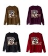 画像5: Bugs Bunny cartoon round neck sweater pullover  　バッグスバニー 編み込みセーター プルオーバー (5)