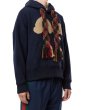 画像2: new embroidered bear oversize Hoody pullover  ニューベアー 熊刺繍オーバーサイズフーディーパーカー男女兼用　ユニセックス (2)