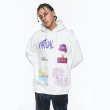 画像2: Lonely Planet oversize Hoody pullover   ロンリープラネットオーバーサイズフーディーパーカー男女兼用　ユニセックス (2)