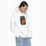 画像9: Mona Lisa & Van Gogh Print  oversize Hoody pullover   モナリザ&ゴッホプリントオーバーサイズフーディーパーカー男女兼用　ユニセックス (9)