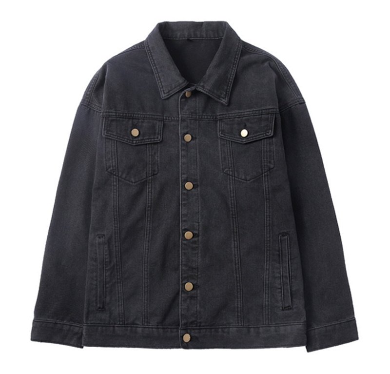 画像2: Cowes denim jacket G Jean Unisex men and women ユニセックス 男女兼用カウズ プリントオーバーサイズヒップホップデニムGジャン (2)