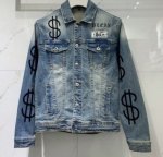 画像5: Unisex new print bear skull Denim G Jean jacket　ユニセックス 男女兼用ベア＆スカル刺繍デニムGジャン  ジャケット  ブルゾン ヒップホップ (5)