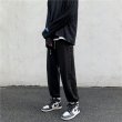 画像5:  Unisex Sweat-breasted Sweat Pants  Jogger pants  スウェットブレストパンツ ジョガーパンツ  バスケットボールパンツ ユニセックス 男女兼用  (5)