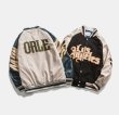 画像2: Los Angeles logo baseball uniform jacket  men and women Stadium jumper 　 ユニセックス 男女兼用LA ロサンジェルスロゴスタジアムジャンパー  ジャケット  ブルゾン スタジャン ヒップホップ (2)