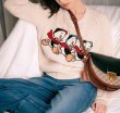 画像3: Donald Duck knitted pullover sweater round neck 　ドナルドダックセーター プルオーバー (3)