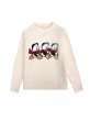 画像5: Donald Duck knitted pullover sweater round neck 　ドナルドダックセーター プルオーバー (5)