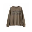 画像1: lucky me! i see ghosts logo sweatshirt　ロゴスウェット トレーナー　プルオーバー　男女兼用 (1)