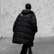 画像6: unisex Back logo Long Down Jacket  ユニセックス 男女兼用バックロゴ  ロングダウン ジャケット  (6)