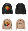 画像6: lamb wool lyrical lemonade jacket baseball  men and women Stadium jumper   ユニセックス 男女兼用ラムウール刺繍付きユニフォームスタジアムジャンパー ジャケット ブルゾン スタジャン (6)