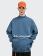 画像4: Inflation Nothing is impossible Reversible high‐necked Sweatshirts メンズ ユニセックス 男女兼用 リバーシブル ハイネック スウェット トレーナー (4)