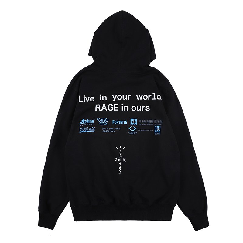 画像2: Unisex Smiley Earth Trend Loose Hoody Sweatshirts スマイリーアースフーディーパーカー 男女兼用 ユニセックス (2)
