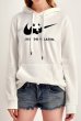 画像16: Panda hook off just do it later long Hoody sweatshirt   just do it later ロゴパンダポイント スウェットパーカー トレーナー 男女兼用 (16)