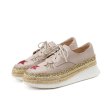 画像8: Women's Leather platform single  fisherman ELYSE shoes  Sneakers  レースアップ本革厚底フィッシャーマンズシューズ スニーカー (8)