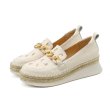 画像4: Women's Leather platform single  fisherman ELYSE shoes  Sneakers  レースアップ本革厚底フィッシャーマンズシューズ スニーカー (4)