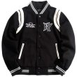 画像1: Unisexs MLBNY  jacket baseball uniform jacket American baseballjumper  ユニセックス 男女兼用 MLBNYスタジアムジャンバーユニフォーム ジャケット ブルゾン スタジャン (1)