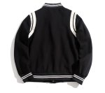 画像2: Unisexs MLBNY  jacket baseball uniform jacket American baseballjumper  ユニセックス 男女兼用 MLBNYスタジアムジャンバーユニフォーム ジャケット ブルゾン スタジャン (2)