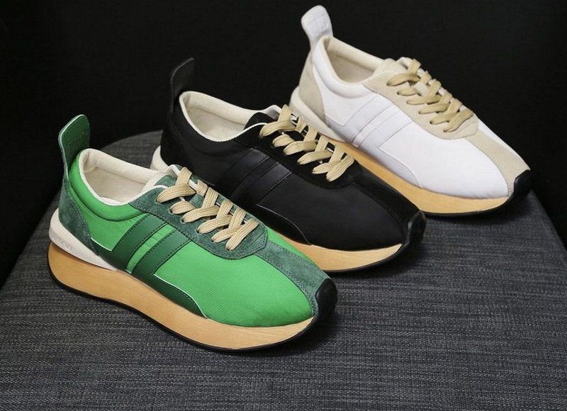 画像6: Women's Deformed sole  sneakers   レトロスポンジケーキレースアップスニーカー (6)