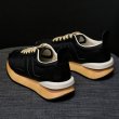 画像5: Women's Deformed sole  sneakers   レトロスポンジケーキレースアップスニーカー (5)