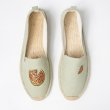 画像4: French-fried potato flat Espadrille loafers pumps shoes レディース フライドポテト ピザ フラット エスパドリーユ シューズ 靴 サンダル・ミュール フラットパンプス　 (4)