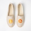 画像3: French-fried potato flat Espadrille loafers pumps shoes レディース フライドポテト ピザ フラット エスパドリーユ シューズ 靴 サンダル・ミュール フラットパンプス　 (3)