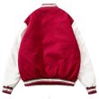 画像5: STITCHING M VARSITY BASEBALL JACKET baseball uniform jacket blouson ユニセックス 男女兼用  ビッグM スタジアムジャンパー スタジャン MA-1 ボンバー ジャケット ブルゾン (5)