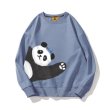 画像3: Unisex  Panda print sweatshirts & hoodie　男女兼用パンダプリントスウェットトレーナー&フーディ  パーカー (3)