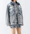 画像3: Womens Fringe denim jacket   フリンジデニムジャケット (3)