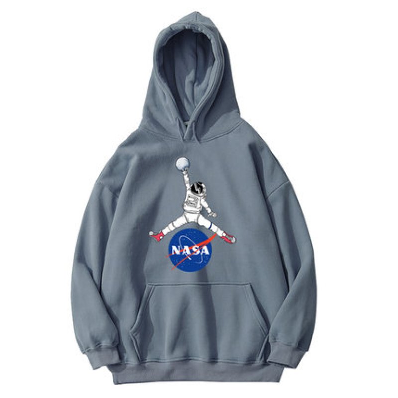 画像6: Unisex nasa astronaut dunk clothes graffiti hoodie　男女兼用NASAナサシューティングペイント フーディスウェット  パーカー (6)