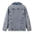 画像2: Womens Fringe denim jacket   フリンジデニムジャケット (2)